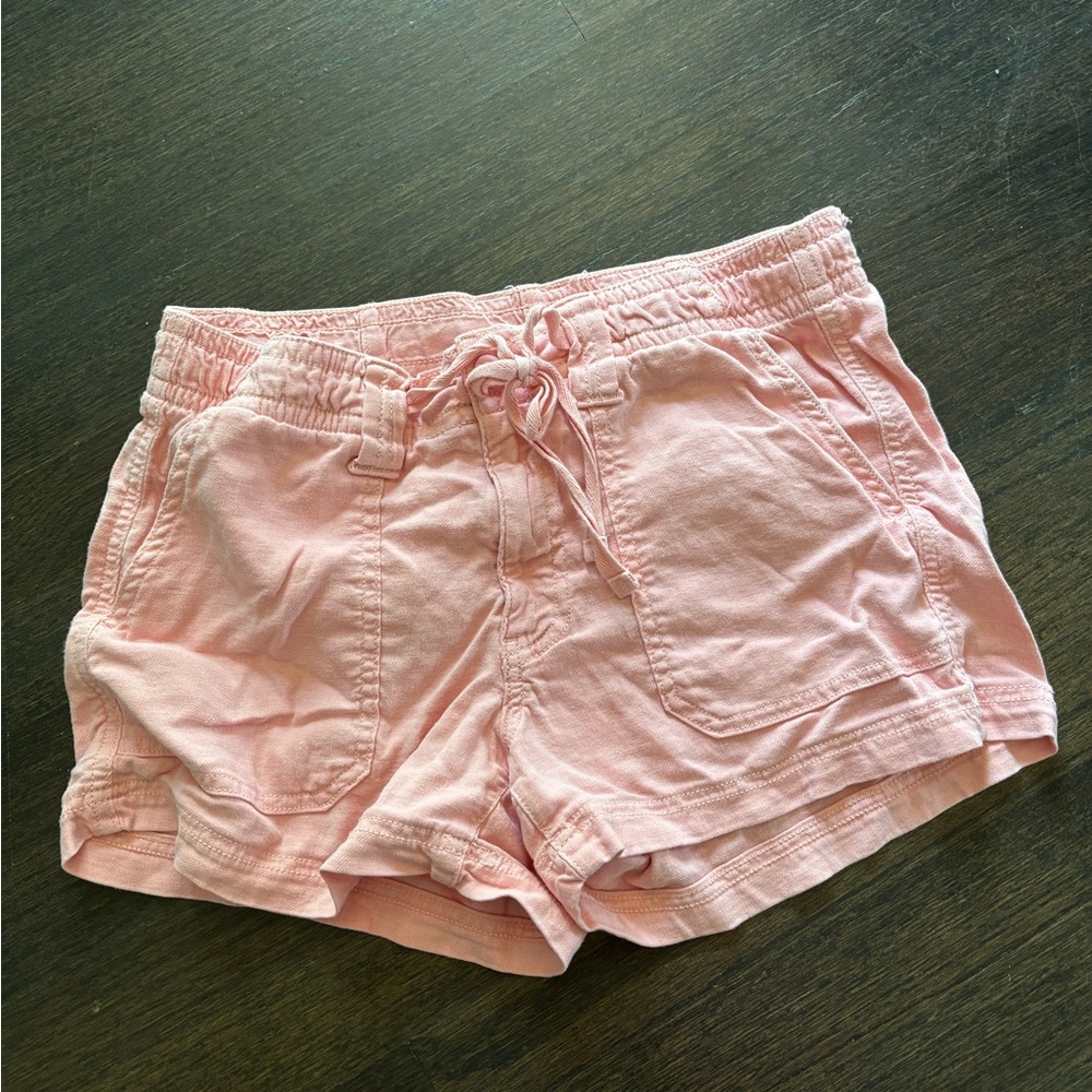 American Eagle Outfitters Coral Cargo Shorts Relaxed Fit